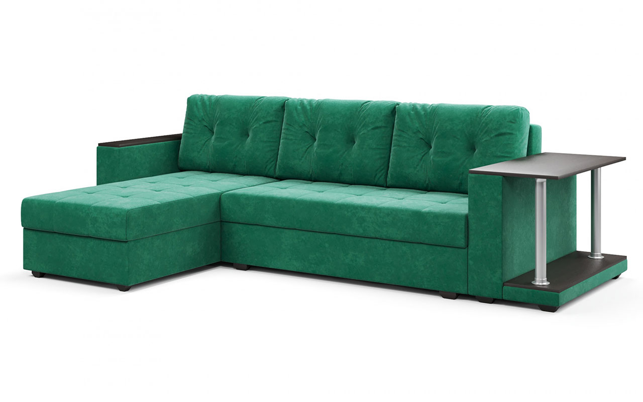 Gupan Диван-кровать угловой со столом Атланта 10 Классик фото 13