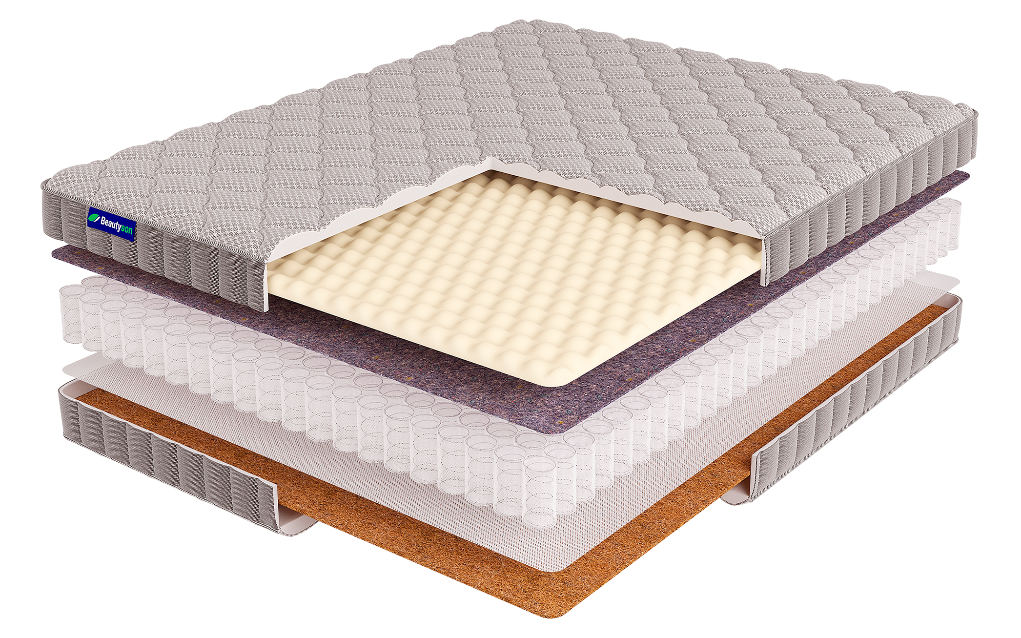 матрас Beautyson Roll Spring Massage Cocos S600 1 Beautyson Roll Spring Massage Cocos S600